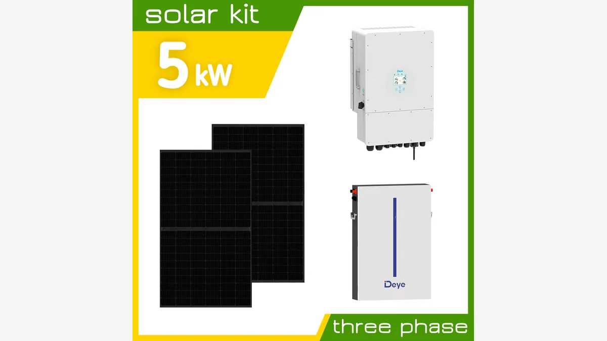 Kit Solarbex 5 kW con batería